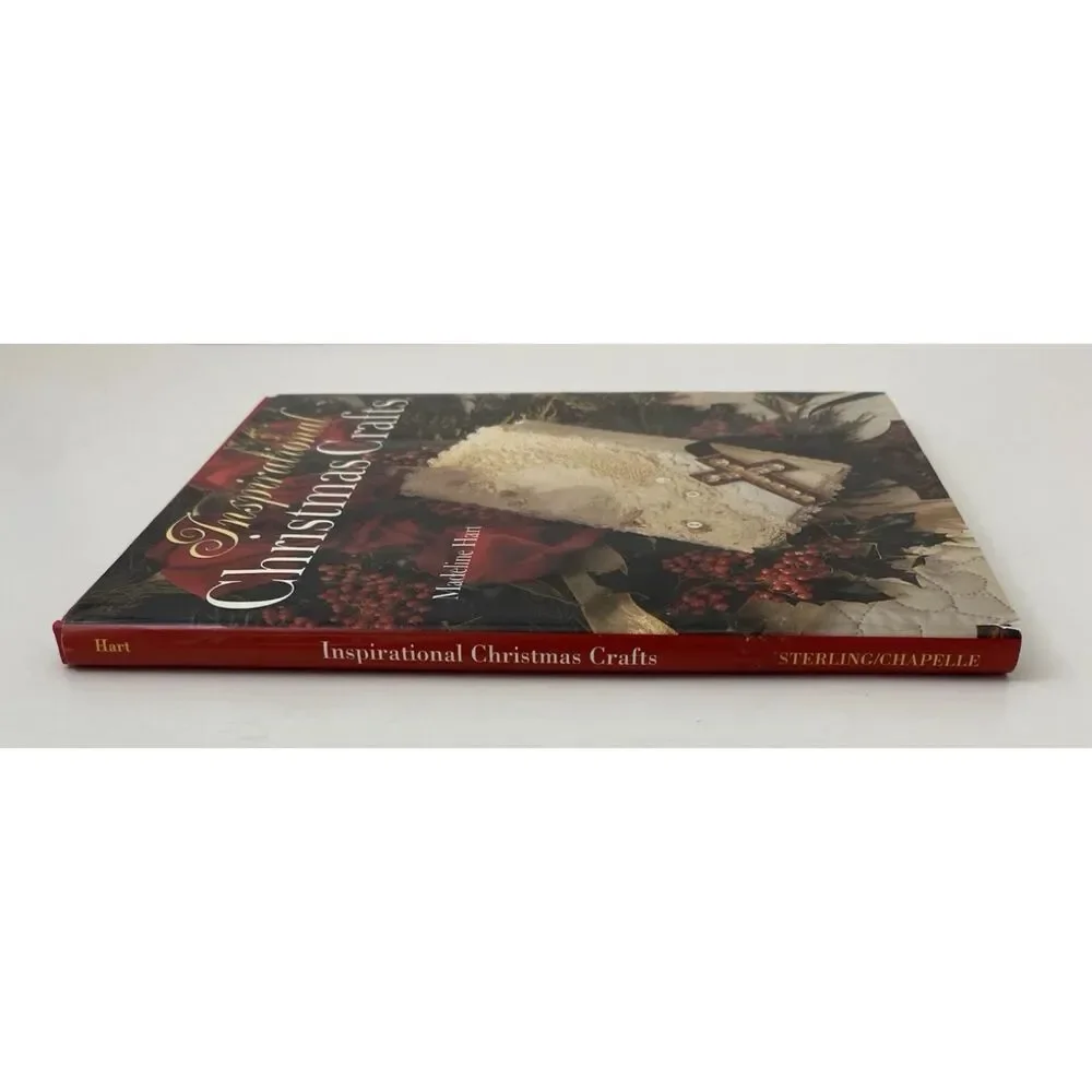 Inspirational Christmas Crafts by Madeline Hart (1998, Hardcover)